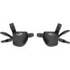microSHIFT R859 2 x 9-Speed Flat Bar Road Shifters Shimano Compatible Black