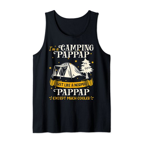 Camping Pappap Much Cooler Gift For Pappap Tank Top