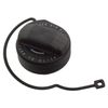 febi bilstein 103097 Fuel Filler Cap with securing strap, not lockable, 1 unit, grey|black
