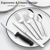 Silverware Set For 8 48 Pcs Stainless Steel Cutlery Flatware Kitchen Utensils