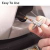 9x Valve Stem Puller Installation Chrome Tool Car Tire Change Plug Core Fgsbixtz