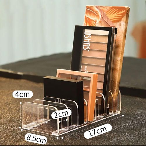Organizer Palette Make Up, Organizer Trucchi Make Up Organizer Organizzatore Trucchi Porta Palette Ombretti 7 Scomparti Trasparente Organizer Bagno (Piccolo)