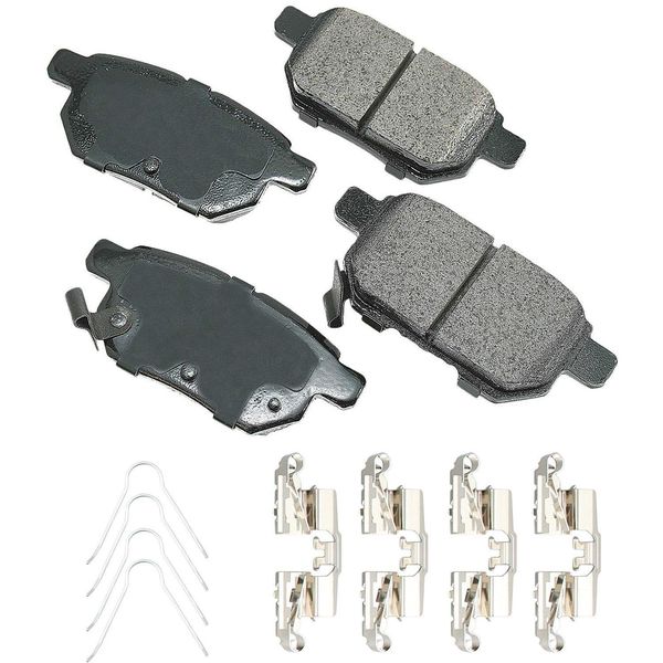Akebono Ultra-Premium Ceramic Rear Disc Brake Pads