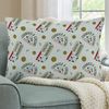 CafePress Peanuts Cookies & Cocoa Pattern 20" x 14" Rectangular Throw Pillow