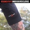 Triple Eight Covert Elbow Pads, Black, Medium