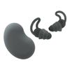Sonic SP-2037-D Concentrated Ear Plugs EX with Case, Silicone Type, Black