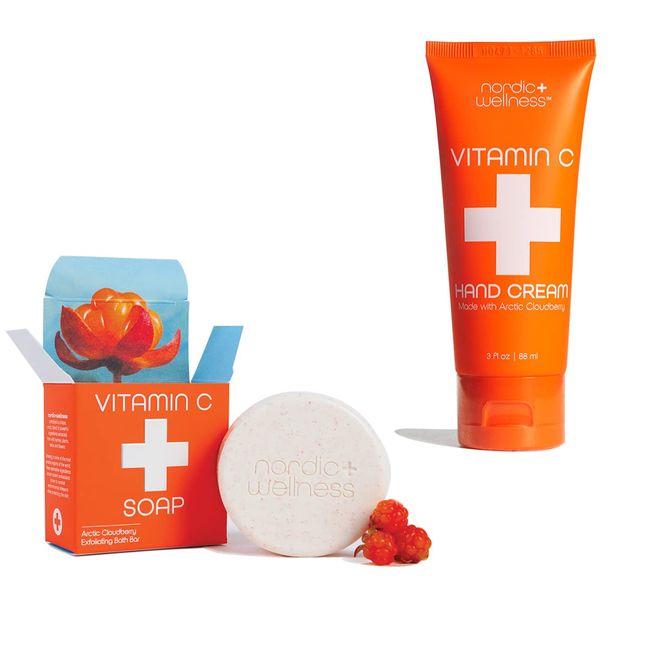 Kalastyle Nordic Wellness Vitamin C Soap and Hand Cream Set