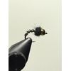 1 dozen (12) - Zebra Midge - Gold Bead Head