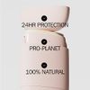 Fussy, Refillable Deodorant, Rose Water, Cedar Wood, and Cinammon (Night Tales Floral), Natural Ingredients, 100% effective, Aluminium and Paraben Free, Vegan, Made in UK