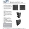 Ready Covers EZ Vented Radiator Protective Heating Connect Cover (50, Charcoal)