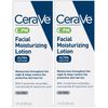 CeraVe Facial Moisturizing Lotion PM | 3 Ounce (Pack of 2) | Ultra Lightweight, Night Face Moisturizer | Fragrance Free