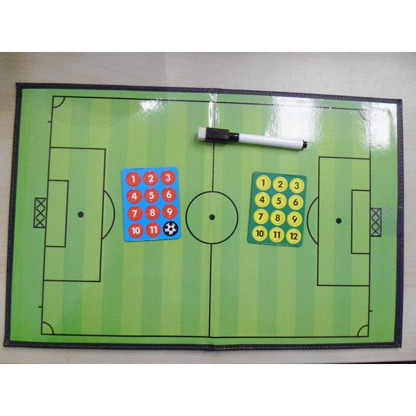 CELTD UK A4 folder Magnetic Football Coaching Board/Tactics Folder With Pen