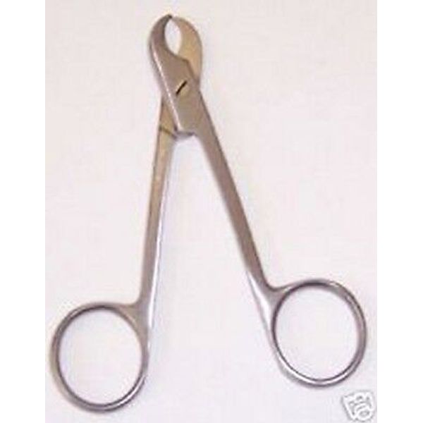 3 Pcs White Toenail, Scissors Surgical Veterinary Instruments 4.5" German Grade