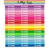 Rainbow No School Planner Sticker | Libby and Lou Sticker Co