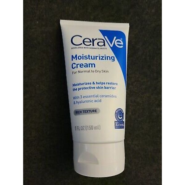 1 Tube CeraVe Moisturizing Cream, 5 fl.oz RICH TEXTURE (BN32)