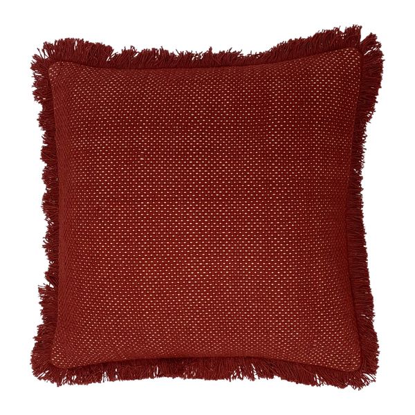 furn. Sienna Cushion Cover, Brick, 45 x 45 cm