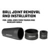 Powerbuilt 641322 Ford Lower Ball Joint Adapter Kit #77 For 1996 - 2004 Ford