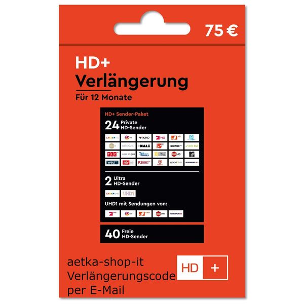 HD Extension for 12 months
