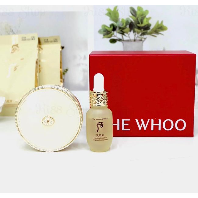 The History Of whoo Gongjinhyang:Mi Luxury Golden Cushion Glow No. 21 With 2 Refil (13g x 2) Special Set