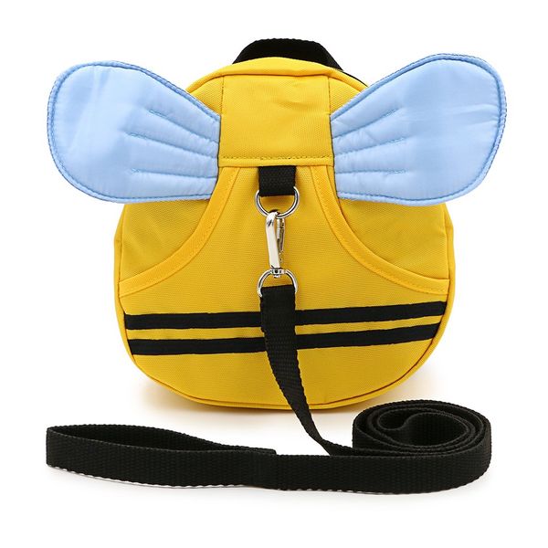 Hipiwe Baby Walking Safety Harness Reins Kid Toddler Strap Backpack Child Safety Harness Assistant with Leash Bee Backpack with Wings