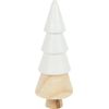 Trend Line Decorative Wooden Tree 5 x 14 cm White Figure