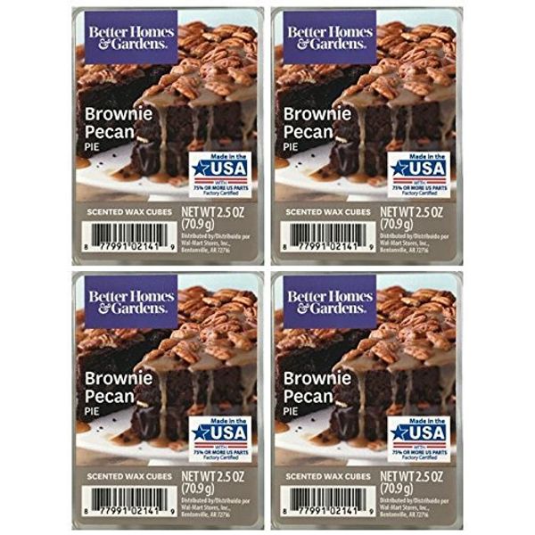 Better Homes and Gardens Brownie Pecan Pie Scented Wax Cubes - 4-Pack