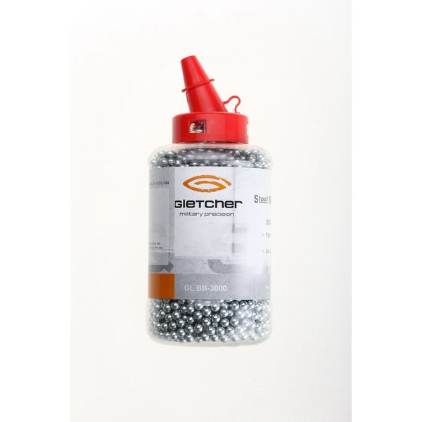 Gletcher Steel ball BBs (.177 caliber), 3000 pcs