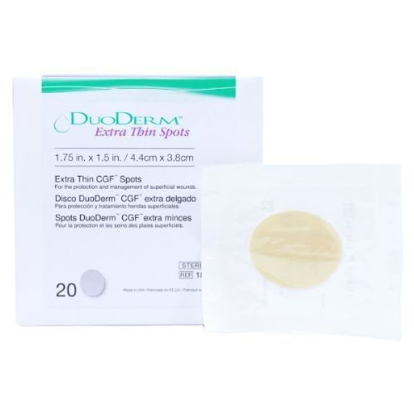 DuoDERM Extra Thin Spots 1.75 x 1.5 20/BX by Convatec
