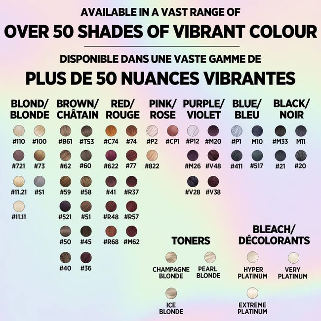 Loreal Hair Color Chart Feria