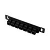 GeeekPi 7" 0.5U 7-Port Patch Panel CAT6 Network Patch Panel for DeskPi RackMate TT Server Cabinet/Network Cabinet