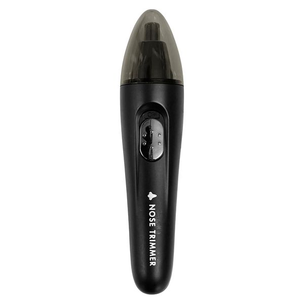 electric nose hair trimmer black