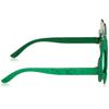 Beistle Glittered Shamrock Fanci-Frames, Green, One Size