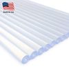 AdTech Hot Glue Sticks 10" Full Size, Clear, 24 Sticks