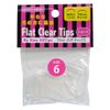Beauty Nailer Nail Tips Flat Short Refill Clear BBS1N-6 50P Nail Tips