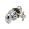 Copper Creek EK2030PS Egg Door Knob, Privacy Function, 1 Pack, in Polished Stainless
