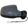 Exterior mirror, left, electrically heated, primed, fits Logan/Sandero.