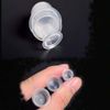 Tattoo Ink Caps - 100Pcs Medium Disposable Plastic Pigment Tattoo Ink Caps Cups for Tattoo Ink, Tattoo Supplies (Medium.13mm—100PCS)…