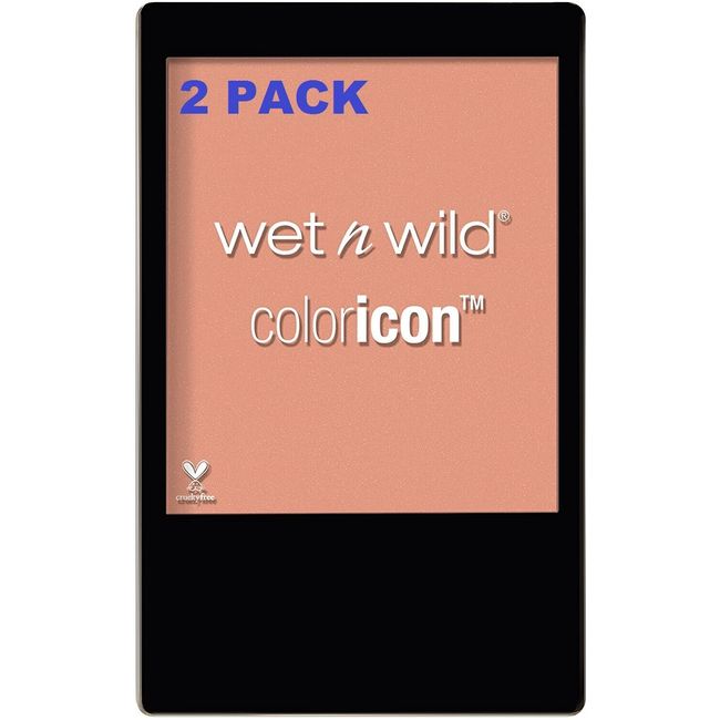 2 PACK Wet & Wild Color Icon Blush Ros Champagne 1.4 Ounce