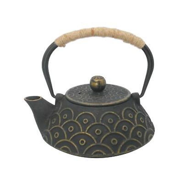 Cast Iron Teapot With Stainless Steel Infuser Japanese Tea Pot For Loose Leaf Te