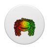 Reggae, cooler Hai, Dreadlocks, Dreads, Rasta, Rastafari PopSockets mit austauschbarem PopGrip
