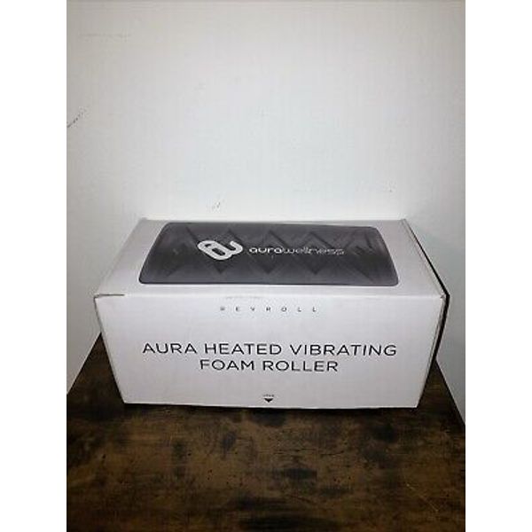 Aura Revroll Heated Vibrating Foam Roller Fitness Wellness