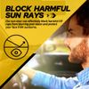 Car Sun Visor Extension Shield Extender Truck Front Anti Side Window Glare Shade