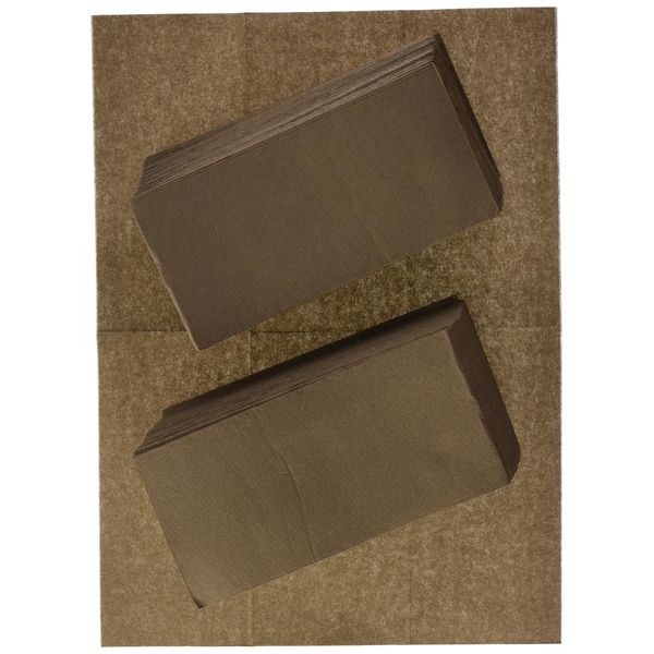 Pendant Light Ser52108075 Dinner Napkin 30 x 40 2-Ply 1/6 50 Fold Napkins Punta-Punta Chocolate