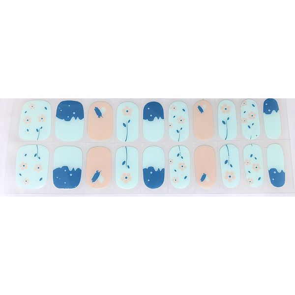 Color Gel  Nail Polish Strips 20ct. NG68 . Read Description Below (no Curing)