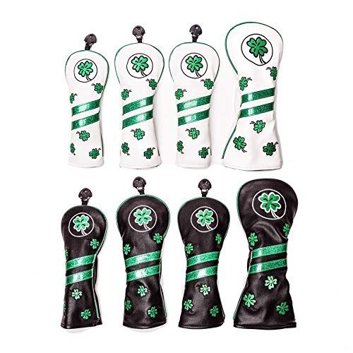 Driver Wood Utility UT FW Headcover for Drivers 460cc 440cc for Wood with 3, 4, 5, 7, 9, X Conversion Doug for Utility UT 2, 3, 4, 5, 6, UT with Conversion Doug Material: Premium PU Leather (For