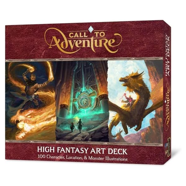 Brotherwise Games Call to Adventure High Fantasy Art Deck