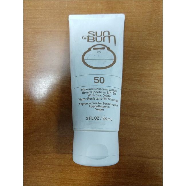Sun Bum Mineral SPF 50 Sunscreen Lotion 3 oz. Exp. 8/24 *SHELFWEAR*  - E13B