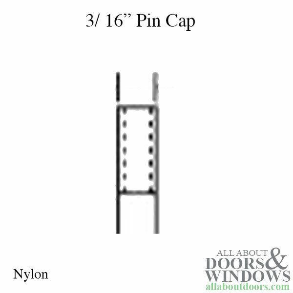 Cap, Nylon, 3/16 Inch
