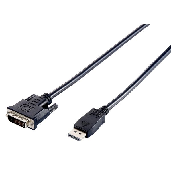 Displayport Kabel auf DVI(24+1)(S/S) equip 2.00m schwarz