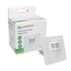LOWENERGIE Occupancy Sensor PIR Motion Light Switch - selection switch, wall mounting, fits standard faceplate, presence detection, auto on/off lighting